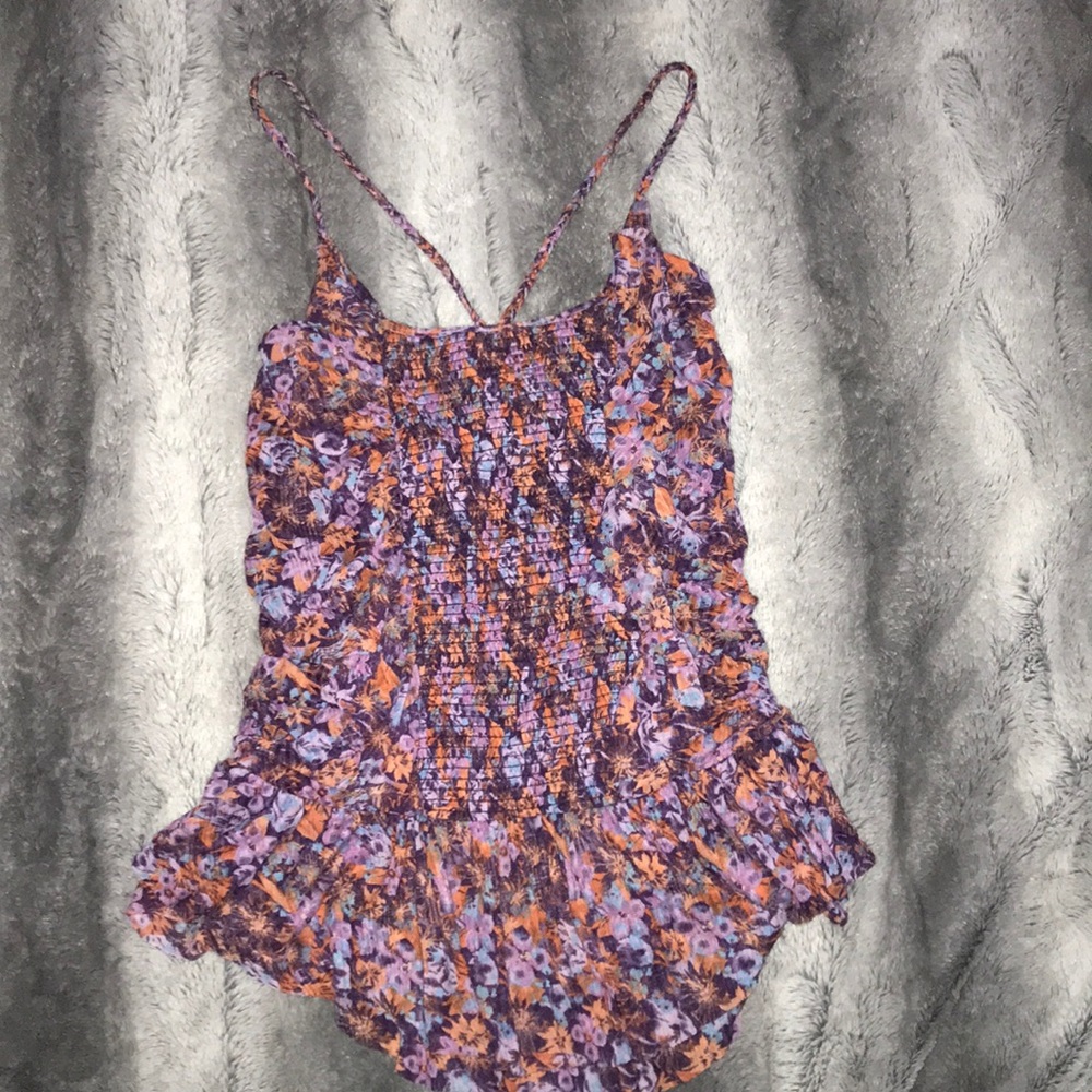 Multicolored Free People Top
